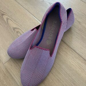 Rothy’s “The Loafers” Amethyst Herringbone W12 VGUC and HTF!